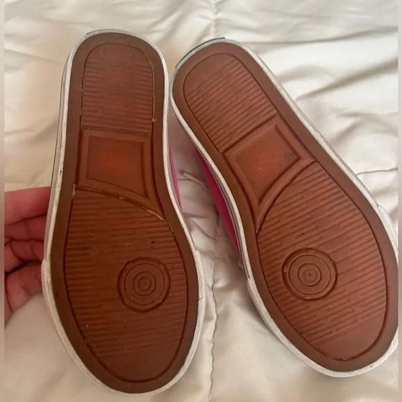 Toddler size 11 sneakers pink Polo Ralph Loren - Picture 5 of 11